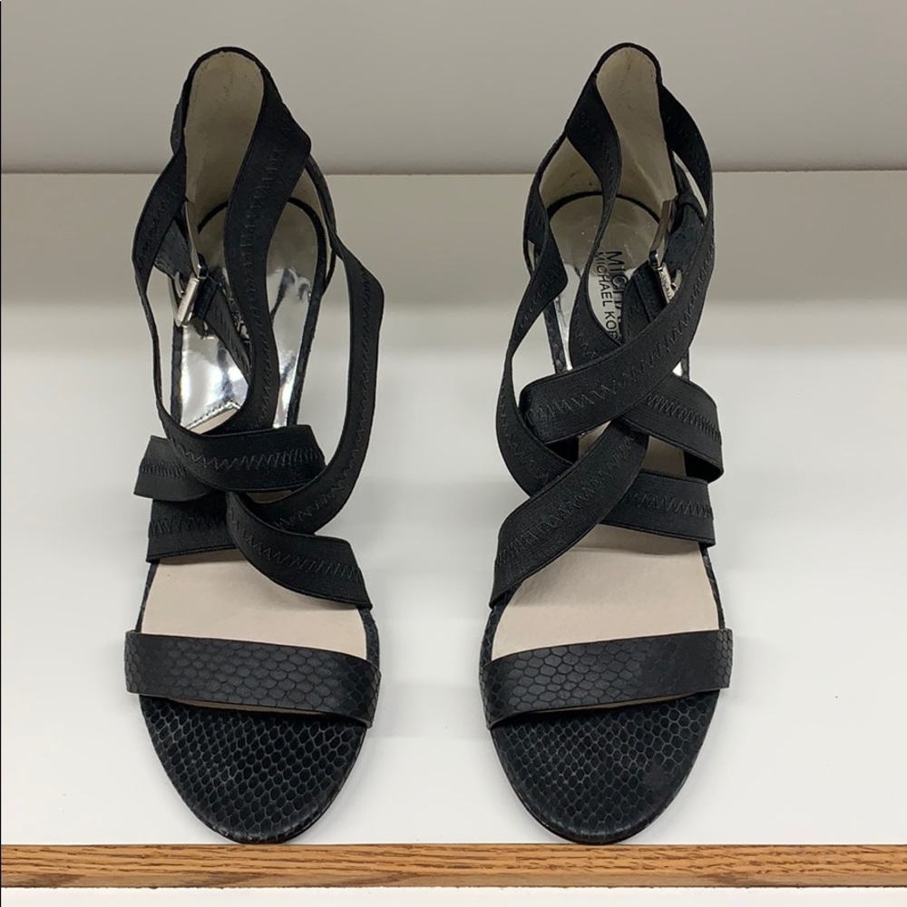 Michael Kors strappy heels 9M so cute